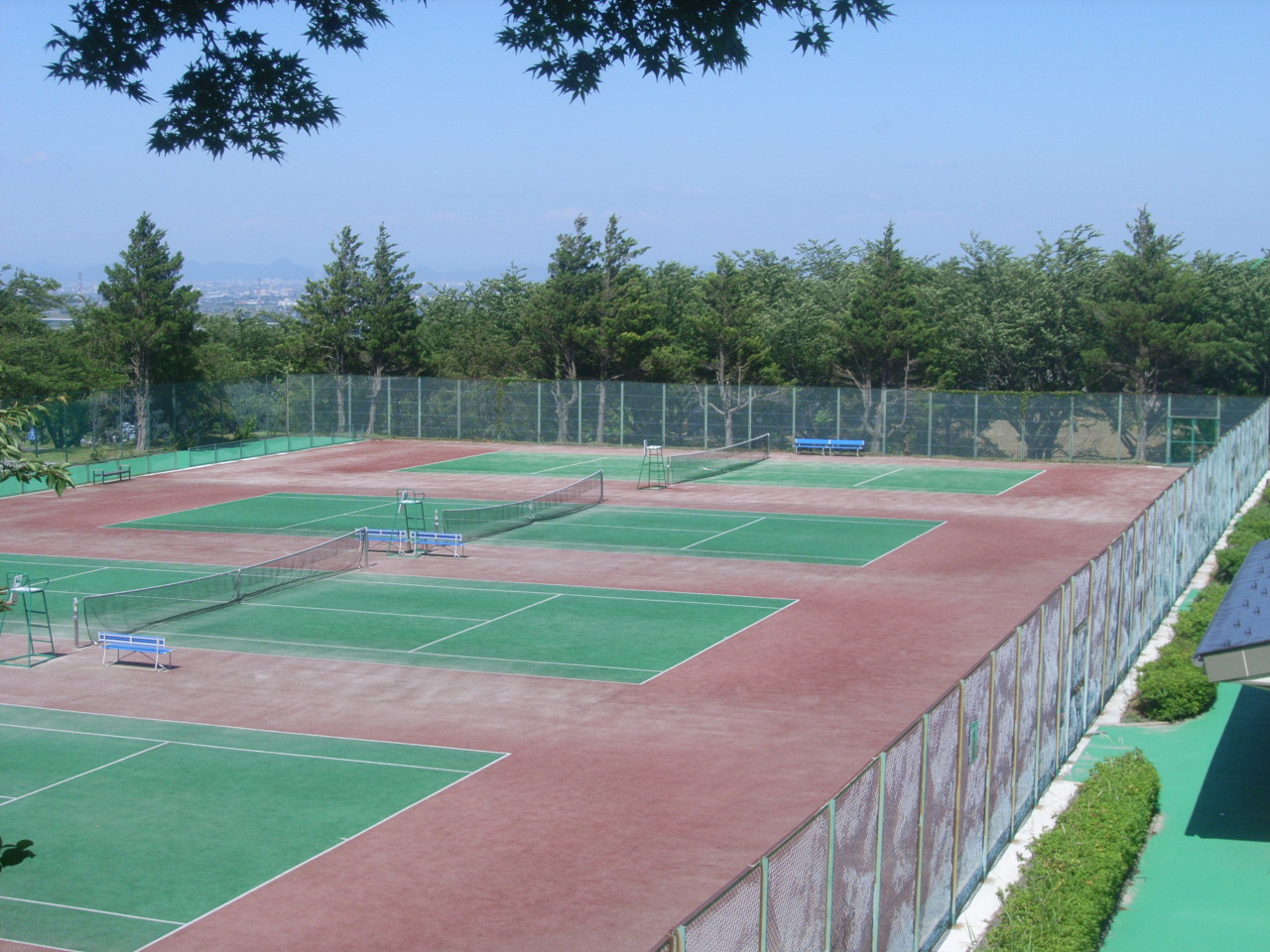 H29養老公園テニスコート